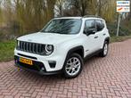 Jeep RENEGADE 1.5T e-Hybrid Longitude aut. 1 Eig. B.j.5-2024, Gebruikt, 4 cilinders, Leder en Stof, Wit