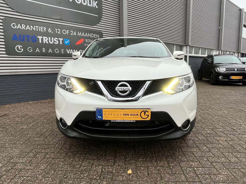 Nissan Qashqai 1.2 116PK Navi,Clima,Cruise,Isofix,Camera,Blu, Auto's, Nissan, Voorwielaandrijving, Stof, Gebruikt, 4 cilinders
