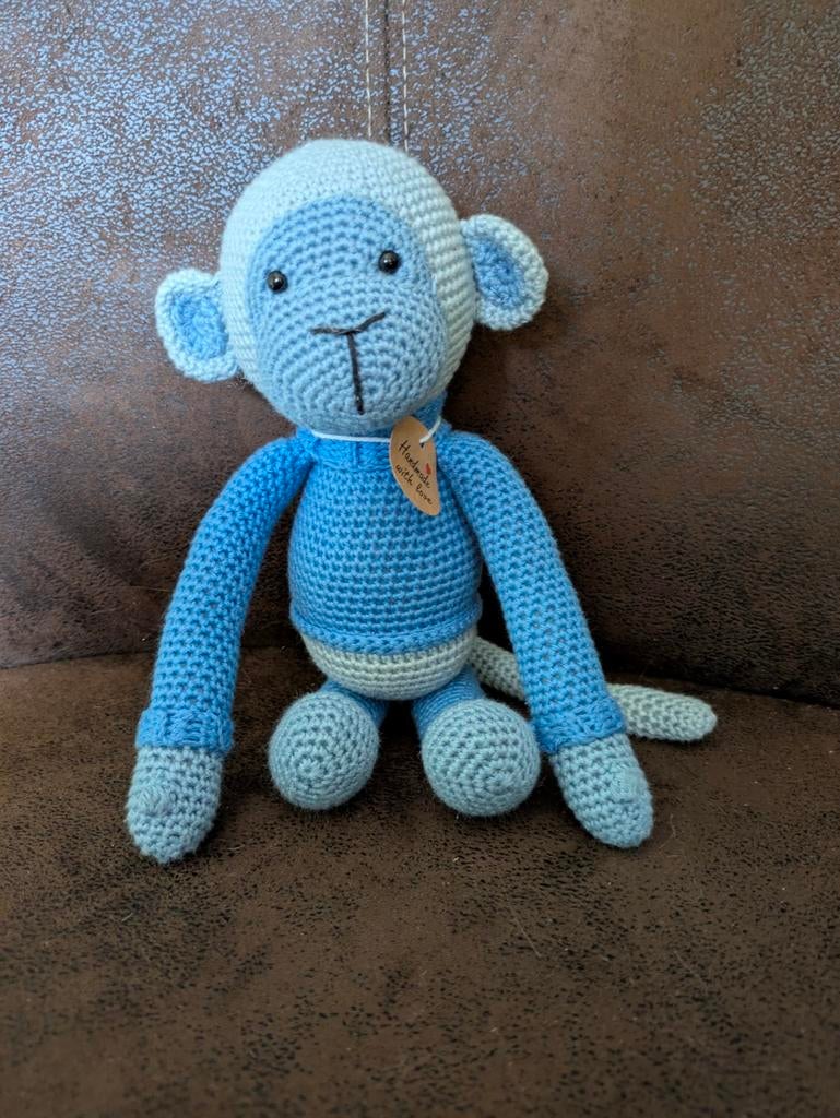 Nieuwe knuffel aap, Ophalen of Verzenden, Nieuw, Overige typen