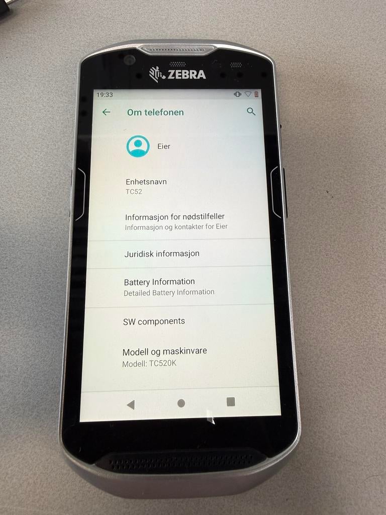 ZEBRA TC52 Scanner, Computers en Software, Scanners, Ophalen of Verzenden, Zo goed als nieuw