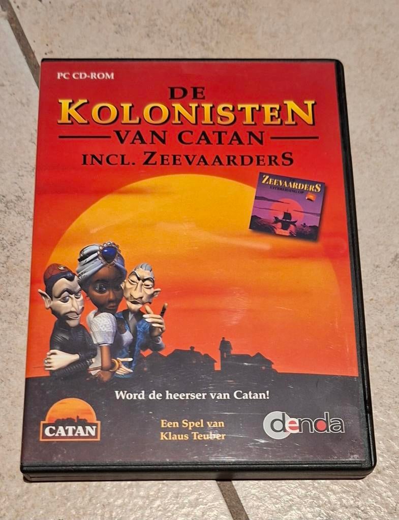 Kolonisten van Catan PC CD-ROM, Gebruikt, Eén computer, Ophalen of Verzenden, 3 spelers of meer