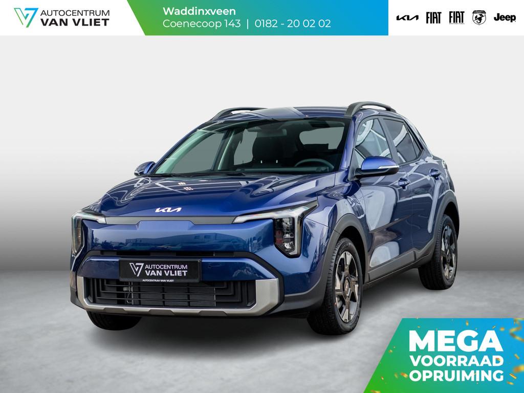 Kia Stonic 1.0 T-GDi MHEV DynamicPlusLine | Uit voorraad lev, Auto's, Kia, Voorwielaandrijving, Euro 6, Blauw, 116 pk