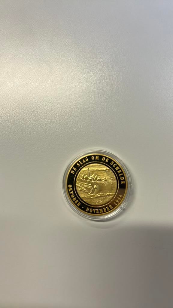 Hele zuivere bevrijdingsmunt, Ophalen of Verzenden, Koningin Wilhelmina, Losse munt