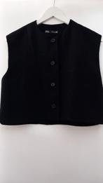 Gilet Zara zwart maat L, Ophalen of Verzenden, Zo goed als nieuw, Maat 38/40 (M), Zwart