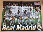 Real Madrid Poster - Galacticos Tijdperk, Verzamelen, Sportartikelen en Voetbal, Ophalen of Verzenden, Zo goed als nieuw, Buitenlandse clubs