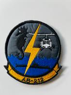 Patch griekse marine 1MEN van de AB212 ASW eenheid, Verzamelen, Ophalen of Verzenden, Nieuw