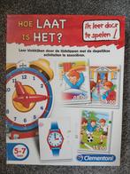 Clementoni Hoe Laat Is Het? klokkijken spel, Ophalen of Verzenden