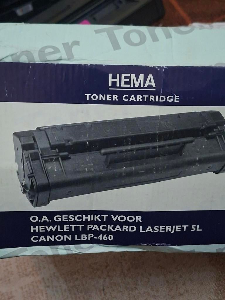 Hema Toner Cartridge voor HP LaserJet en Canon LBP, Zwart-en-wit printen, Nieuw, Ophalen of Verzenden, Hema