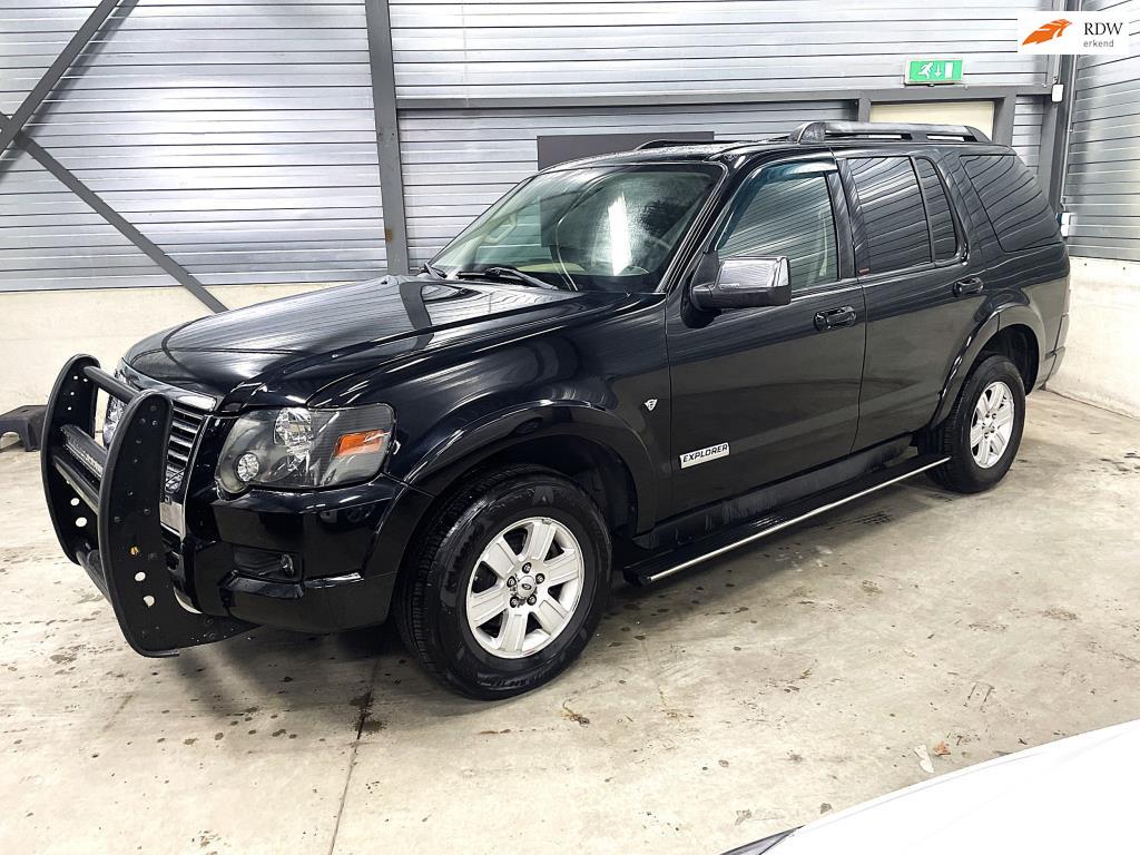 Ford EXPLORER 4.0 V6 Limited Edition trekhaak APK zeer net, Automaat, Euro 5, Gebruikt, Zwart