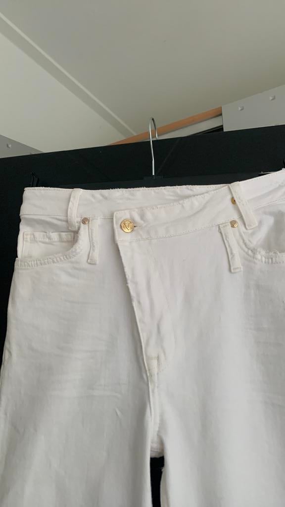 Josh V nieuwe witte broek. Maat S met stretch, Wit, Nieuw, Ophalen of Verzenden, Maat 36 (S)