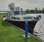 Stalen Kaagkruiser 8.50m 1960 - Uniek Schip!, Watersport en Boten, Motorboten en Motorjachten, Ophalen, Gebruikt, Staal, Binnenboordmotor