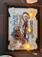 Coca-Cola reclame spiegel in houten lijst, Verzamelen, Merken en Reclamevoorwerpen, Ophalen of Verzenden, Gebruikt, Reclamebord