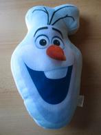 Disney Frozen II Olaf shaped kussen 35cm, Ophalen of Verzenden, Overige figuren, Gebruikt, Beeldje of Figuurtje
