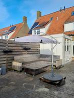 Parasol groot met verrijdbare voet, Tuin en Terras, Parasols, Ophalen, Verstelbaar, 2 tot 3 meter, Zweefparasol