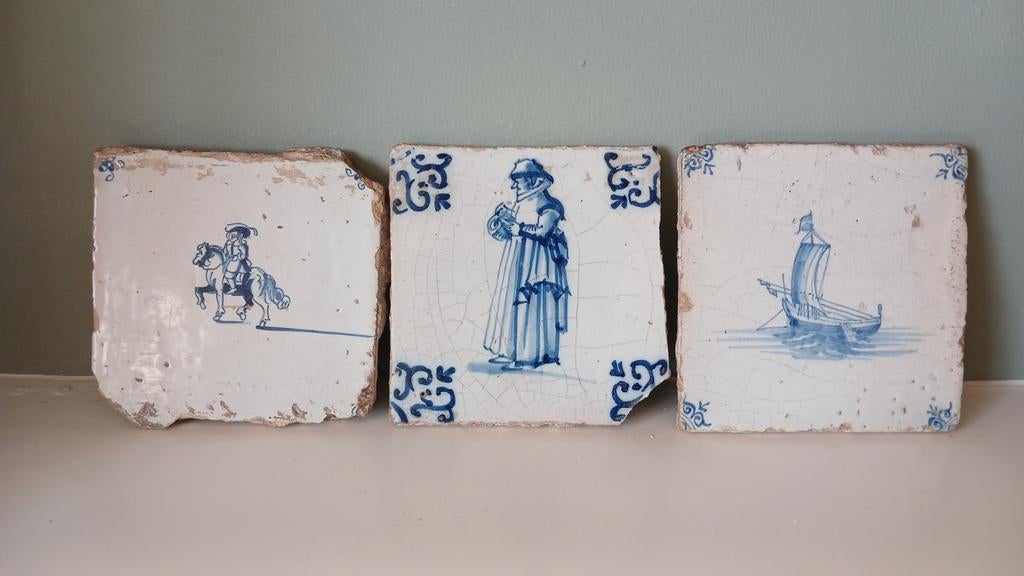 Oud Hollandse tegels, Ophalen of Verzenden