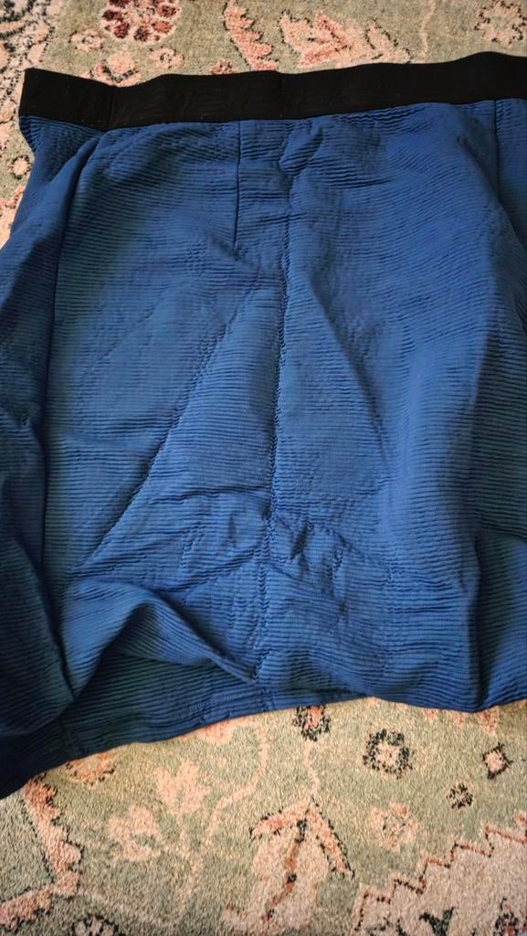 Blauwe rok Juffrouw Jansen, Ophalen of Verzenden, Zo goed als nieuw, Maat 46/48 (XL) of groter, Blauw