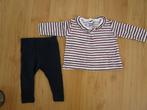 Hema + Absorba maat 62 - broekje + shirtje, Kinderen en Baby's, Meisje, Hema + Absorba, Ophalen of Verzenden, Zo goed als nieuw