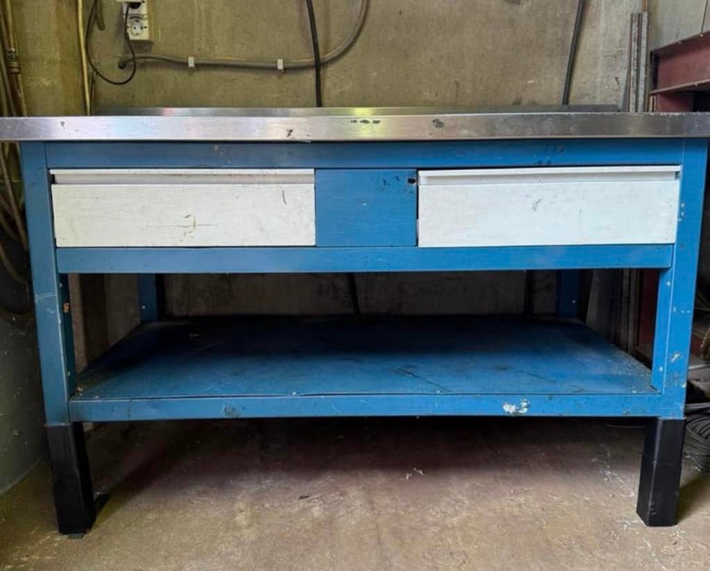 Werkbank werkplek industrieel werktafel, Ophalen