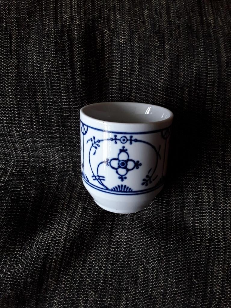 Blau Blauw Saks Saksische eierdopjes Jager, niet gestempeld, Ophalen of Verzenden, Porselein, Overige stijlen, Overige typen