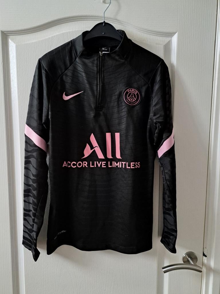 PSG shirt met lange mouw maat S, Ophalen of Verzenden, Zo goed als nieuw, Maat 46 (S) of kleiner, Zwart
