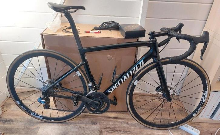 Specialized Tarmac Carbon Disc–UltegraDi2–Maat 54 Powermeter, Fietsen en Brommers, Fietsen | Racefietsen, Zo goed als nieuw, Overige merken