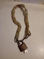 Kettingslot met sleutel, Fietsen en Brommers, Fietsaccessoires | Fietssloten, Ophalen of Verzenden