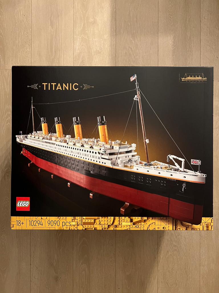 Als nieuw originele LEGO 10294 Titanic, Ophalen, Zo goed als nieuw, Complete set, Lego