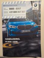 BMW F40 1 Serie Handleiding (Nederlands), Auto diversen, Handleidingen en Instructieboekjes, Ophalen of Verzenden