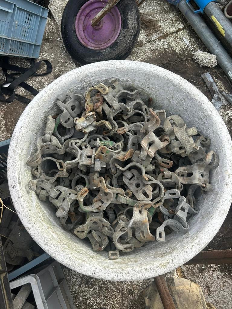 Steigerklemmen, Doe-het-zelf en Verbouw, Steigers, Ophalen of Verzenden, Zo goed als nieuw, Overige typen, Minder dan 2 meter