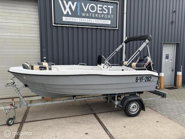 Avila console boot / 30 PK suzuki (BJ 2021) / trailer, Watersport en Boten, Vis- en Consoleboten, 30 tot 50 pk, 3 tot 6 meter