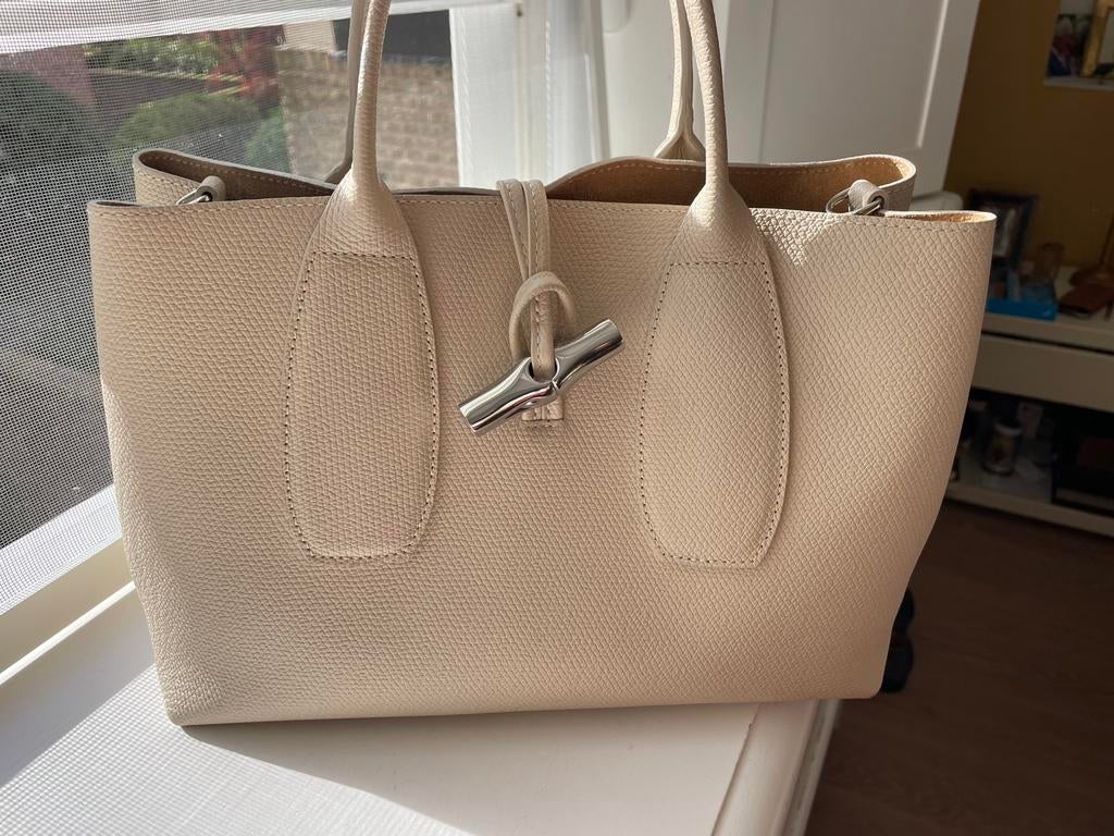 Handtas/ cross body Longchamps leder, Sieraden, Tassen en Uiterlijk, Tassen | Damestassen, Ophalen of Verzenden, Zo goed als nieuw