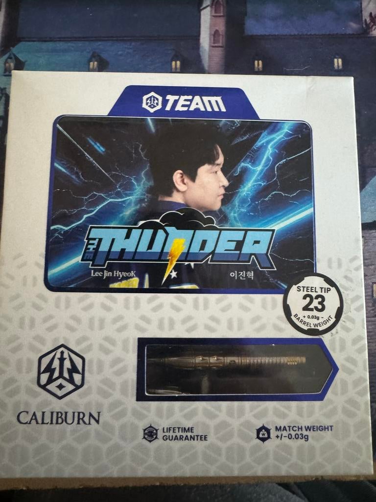 Uniek setje Caliburn The Thunder darts 23 gram- ongebruikt, ., Nieuw, Ophalen of Verzenden, Caliburn
