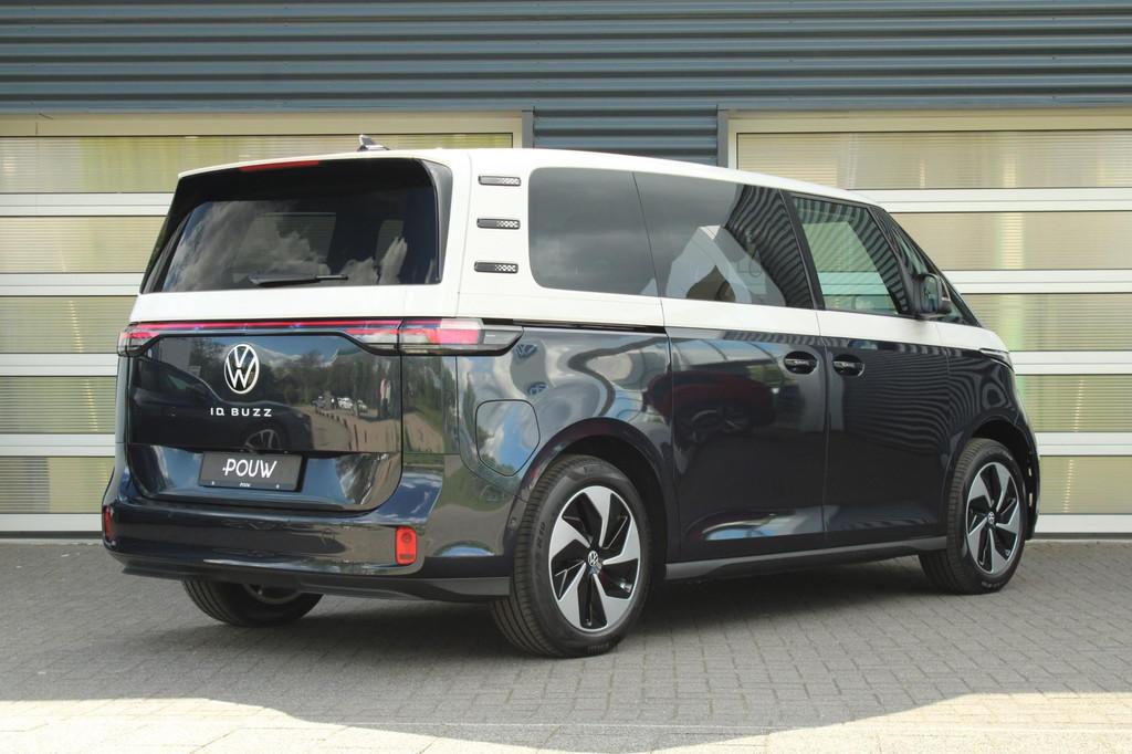 Volkswagen ID. Buzz Pro Bulli Limited Edition 286pk 86 kWh 6, Auto's, Volkswagen, Achterwielaandrijving, Zwart, Alcantara, Wit