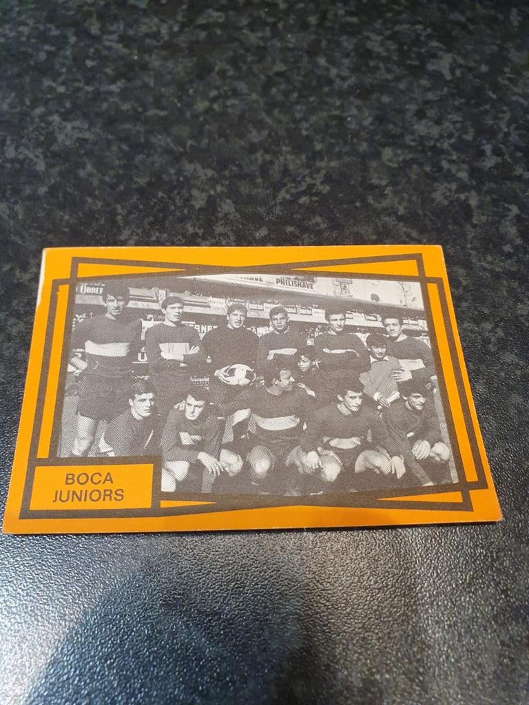 Monty Gum Boca Juniors 1968, Ophalen of Verzenden, Buitenlandse clubs