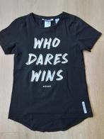 Izgst zwart shirtje Nik&Nik mt 128, Nik&Nik, Ophalen of Verzenden, Zo goed als nieuw, Shirt of Longsleeve