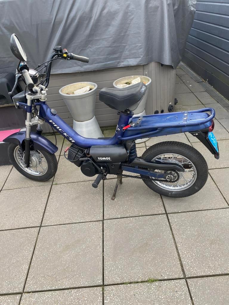 Tomos pack r blauw 25 km pu, Fietsen en Brommers, Ophalen, Gebruikt, Overige modellen