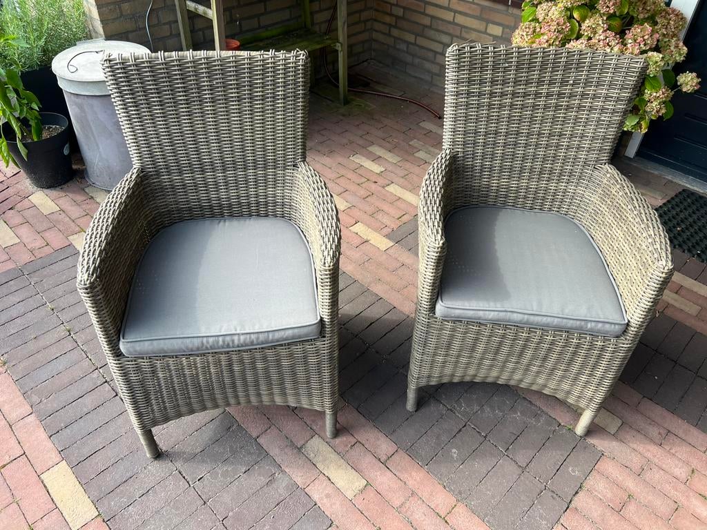Rieten tuinstoelen, Ophalen, Zo goed als nieuw, Rotan