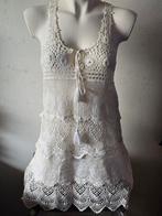 Pelagiza dames jurk wit gehaakt maat S, Kleding | Dames, Pelagiza, Wit, Ophalen of Verzenden, Maat 36 (S)