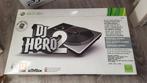 DJ Hero 1 en 2 + draaitafel Xbox 360, Muziek, 1 speler, Ophalen of Verzenden, Zo goed als nieuw