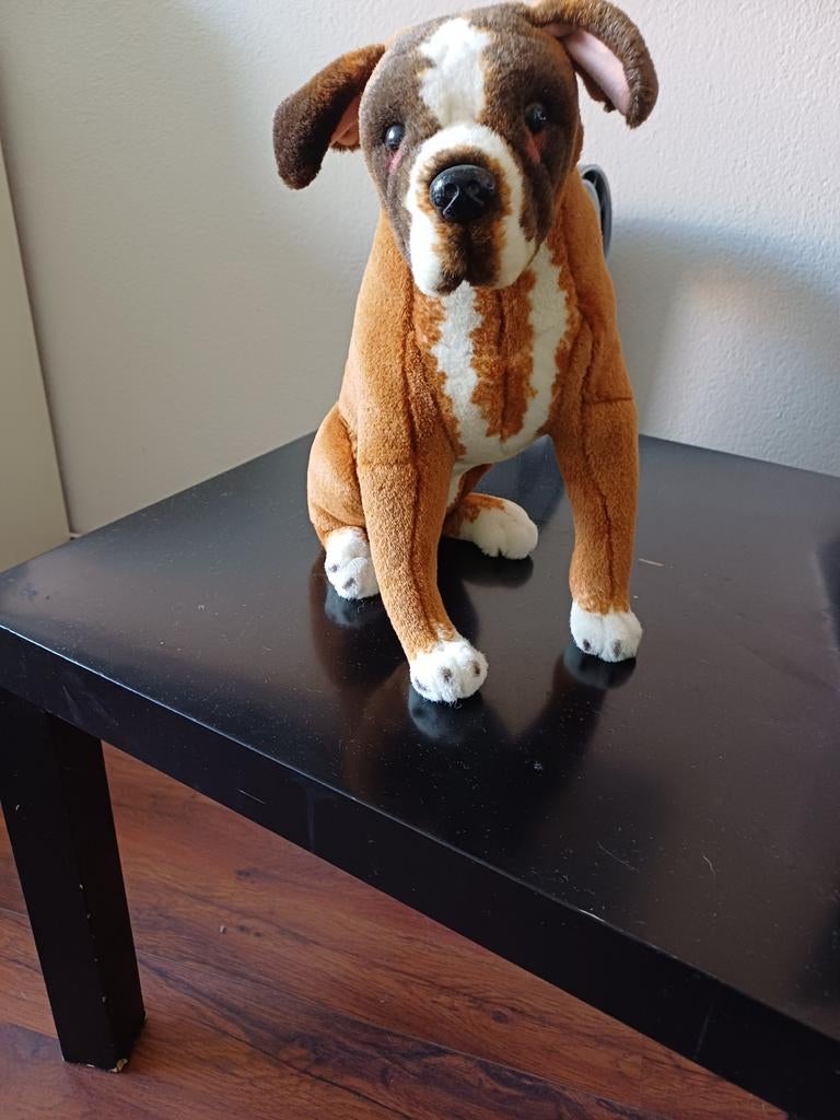 pluche boxer, Verzamelen, Beelden en Beeldjes, Ophalen of Verzenden, Dier