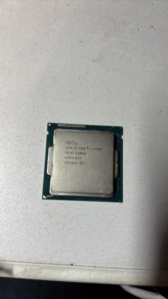 Intel core i7-4770K processor, Computers en Software, Processors, Ophalen of Verzenden, Gebruikt, Overige, 3 tot 4 Ghz