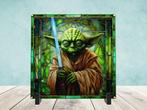 Star Wars Yoda Glas in Lood tegel incl houder, Ophalen of Verzenden, Nieuw