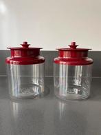 2x Tupperware Blikvanger - met deksels - 0,5 liter, Ophalen of Verzenden, Zo goed als nieuw