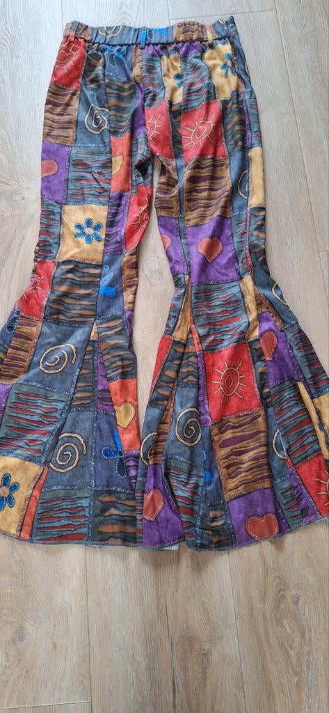 Vrolijke Damesbroek Hippie Stijl XS, Kleding | Dames, Ophalen of Verzenden, Zo goed als nieuw, Maat 34 (XS) of kleiner, Lang