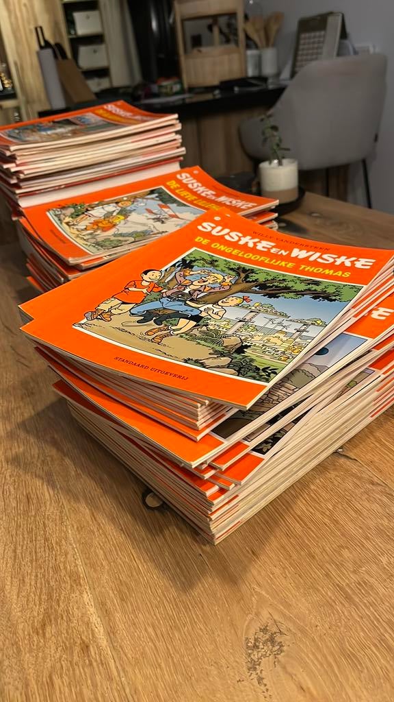 95 Suske en Wiske stripboeken, Meerdere stripboeken, Ophalen, Gelezen
