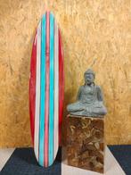 red & blue 150 cm - houten decoratie - wandbord - surfboard, -, -, Nieuw, Ophalen of Verzenden