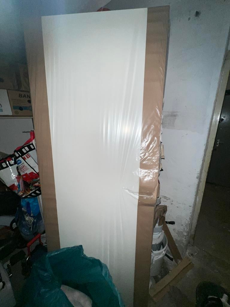 1 deur 45€, Doe-het-zelf en Verbouw, Deuren en Horren, Ophalen, Minder dan 80 cm, Binnendeur, Nieuw