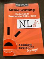 Samenvatting Nederlands Examenstof VMBO TL/GL 2024-2025, Ophalen of Verzenden, Alpha, Zo goed als nieuw, LBO