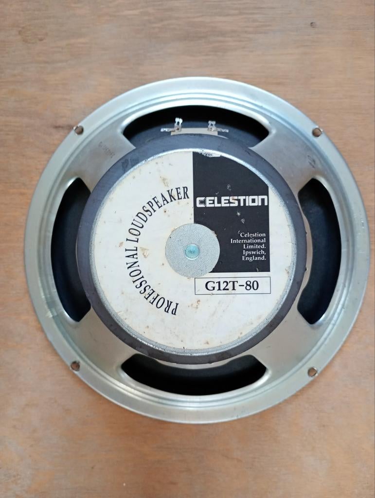 Celestion G12t 80 watt 4ohm, Ophalen, Gebruikt, Minder dan 50 watt