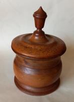 Antieke Houten tabakspot, Antiek en Kunst, Verzenden